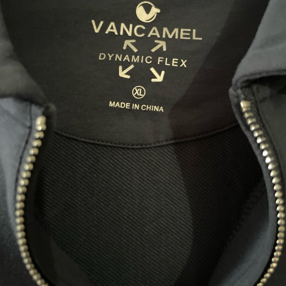 Vancamel Men’s Cotton Polo NWT Navy Size XL - Picture 2 of 3